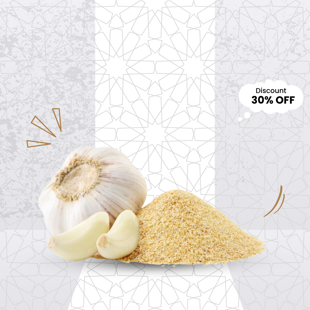 ثوم مجفف مطحون